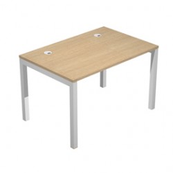 Scrivania singola Agorà - 120 x 80 x 72,5 cm - rovere