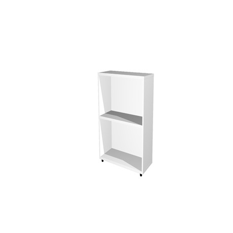 Libreria modulare bassa - a giorno - 40x32x81,5 cm - bianco - Artexport