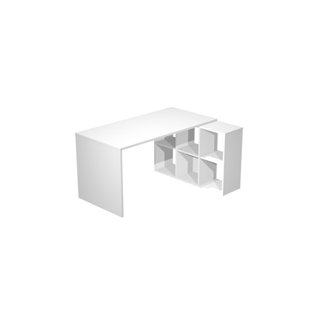 Postazione Home-Office - 6 caselle - 140 x 104 x 72,4 cm - bianco - Artexport