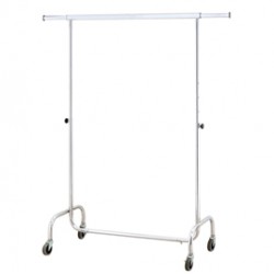 Stender appendiabiti professionale AC0081 - 105/175 x 50 x 141/191 cm - acciaio - Serena Group