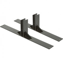 Piedi in metallo nero per lavagne Multiboard - Securit - set 2 pezzi