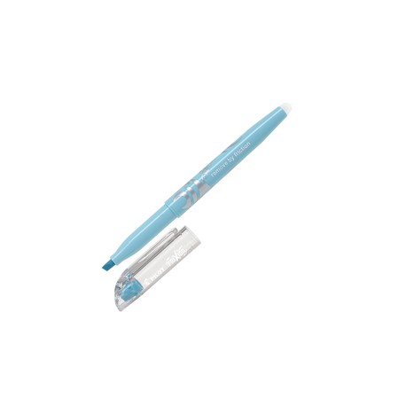 Evidenziatore cancellabile Frixion Light soft - punta a scalpello 4,0mm - tratto 3,3mm - azzurro soft- Pilot