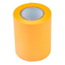 Rotolo ricarica carta autoadesiva - arancio neon - 59mm x 10mt - per Memoidea Tape Dispenser - Iternet