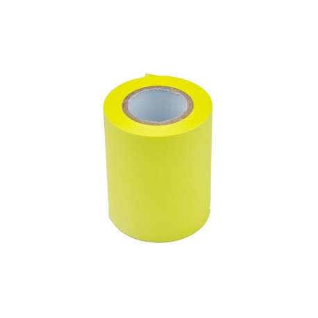 Rotolo ricarica carta autoadesiva - giallo neon - 59mm x 10mt - per Memoidea Tape Dispenser - Iternet