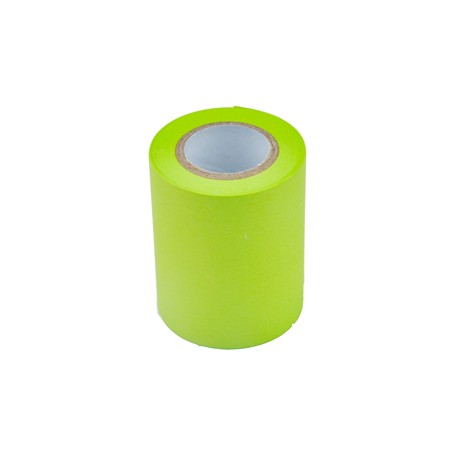 Rotolo ricarica carta autoadesiva - verde neon - 59mm x 10mt - per Memoidea Tape Dispenser - Iternet