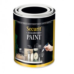 Pittura Lavagna - nero - 250 ml (3 mq) - Securit