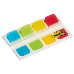 Segnapagina Post it® Index Strong Mini - 676-ALYR-EU - 15,8 x 38 mm - colori classici - Post it® - conf. 40 pezzi