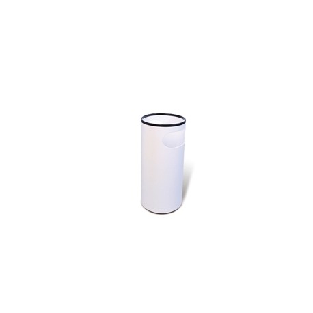 Portaombrelli PS66 - 22 L - diametro 25 cm - H 52 cm - plastica - bianco - Methodo