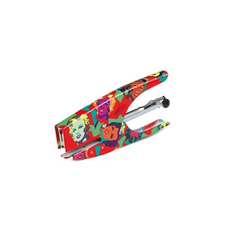 Cucitrice a pinza Pop Art - punti 6/4 - Marylin - acciaio cromato - Iternet