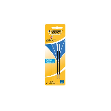 Refill roller  - punta 1,0mm - blu - Bic - conf. 2 pezzi