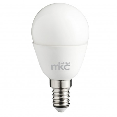 Lampada - Led - minisfera - 5,5W - E14 - 4000K - luce bianca naturale - MKC