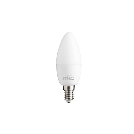 Lampada - Led - candela - 5,5W - E14 - 4000K - luce bianca naturale - MKC