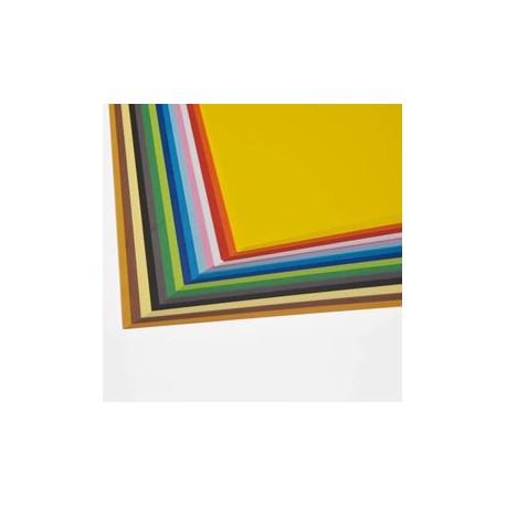 Cartoncino Bristol Color - 50 x 70 cm - 200 gr - colori assortiti - Favini - box display 240 fogli