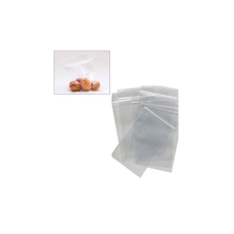 Sacchetti Zip - 30 x 40 cm - 45 micron - LDPE - trasparente - Viva - conf. 100 pezzi