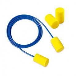 Inserti auricolari E.A.R.™ Classic con cordicella - SNR 28 dB - giallo - 3M - conf. 200 pezzi