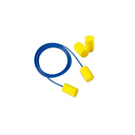 Inserti auricolari E.A.R.™ Classic con cordicella - SNR 28 dB - giallo - 3M - conf. 200 pezzi