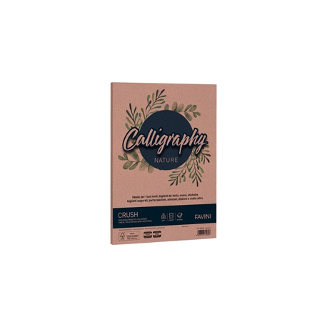 Carta Calligraphy Nature - A4 - 250 gr - mandorla - Favini - conf. 50 fogli