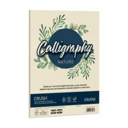Carta CALLIGRAPHY NATURE A4 50fg 200gr agrumi FAVINI