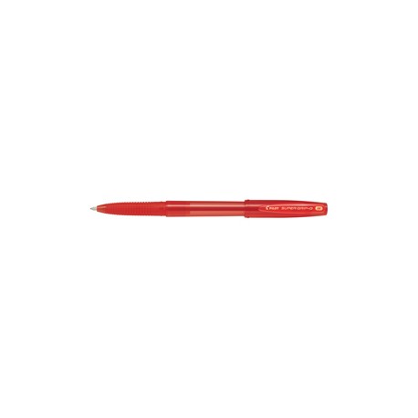 Penna a sfera Supergrip G con cappuccio - punta 1,0mm - rosso  - Pilot