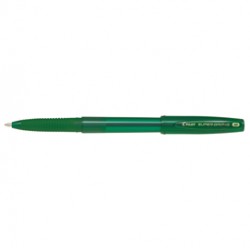 Penna a sfera Supergrip G con cappuccio  - punta 1,0mm - verde - Pilot