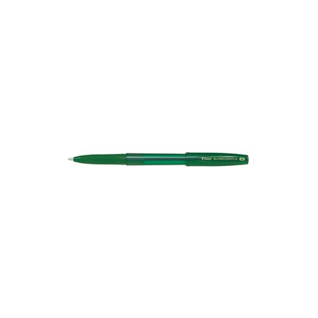 Penna a sfera Supergrip G con cappuccio  - punta 1,0mm - verde - Pilot