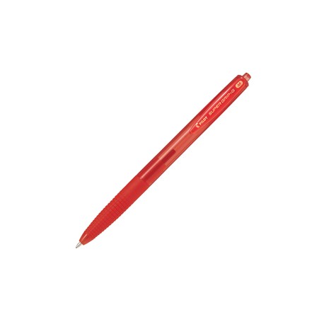 Penna a scatto Supergrip G - punta 1,0mm - rosso  - Pilot