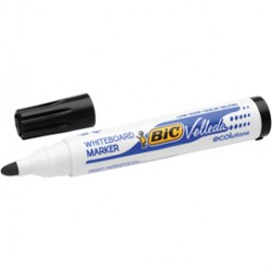 Marcatore Whiteboard Marker Velleda 1701 Recycled Bic - punta tonda 1,5mm - nero - Bic