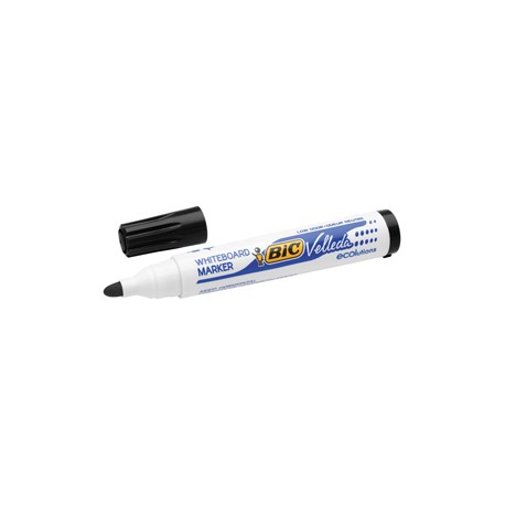 Marcatore Whiteboard Marker Velleda 1701 Recycled Bic - punta tonda 1,5mm - nero - Bic
