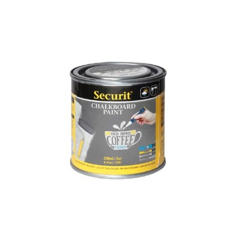 Pittura Lavagna - grigio - 250 ml (3 mq) - Securit