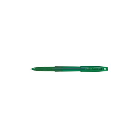 Penna a sfera Supergrip G con cappuccio  - punta 0,7mm - verde - Pilot