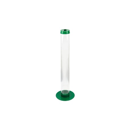 Contenitore da terra per batterie esauste - 27x100 cm - 10 L - trasparente - Medial