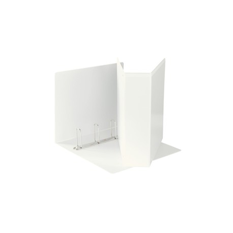 Raccoglitore personalizzabile Display - 22 x 30 cm - 4 anelli quadri 65 mm - bianco - Esselte
