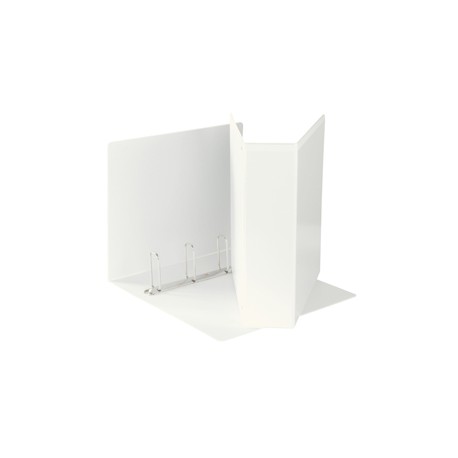 Raccoglitore personalizzabile Display - 4 anelli quadri 65 mm - 22x30 cm - bianco - Esselte