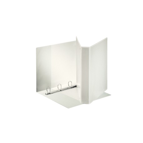 Raccoglitore personalizzabile Display - 22 x 30 cm - 4 anelli a D 30 mm - 4,7 cm - bianco - Esselte