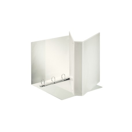 Raccoglitore personalizzabile Display - 4 anelli a D 40 mm - dorso 5,9 cm - 22x30 cm - bianco - Esselte