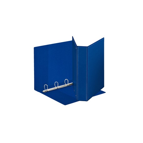 Raccoglitore personalizzabile Display - 22 x 30 cm - 4 anelli a D 50 mm - dorso 7,1 cm - blu - Esselte