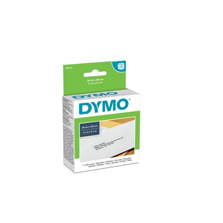 Rotolo 130 etichette LW 1983173 - 28 x 89 mm - carta - indirizzi standard - bianco - Dymo