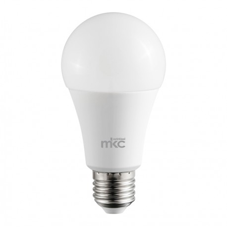 Lampada - Led - goccia - A60 - 15W - E27 - 4000K - luce bianca naturale - MKC