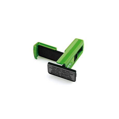 Timbro Pocket Stamp Plus 30 - 18 x 47 mm - 5 righe - autoinchiostrante - verde - Colop