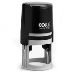Timbro Printer R50 diametro 50mm personalizzabile autoinchiostrante COLOP