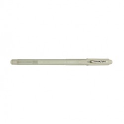 Penna aPenna a sfera gel con cappuccio Uni Ball Signo M120 - punta 0,7mm - bianco - Uni Mitsubishi