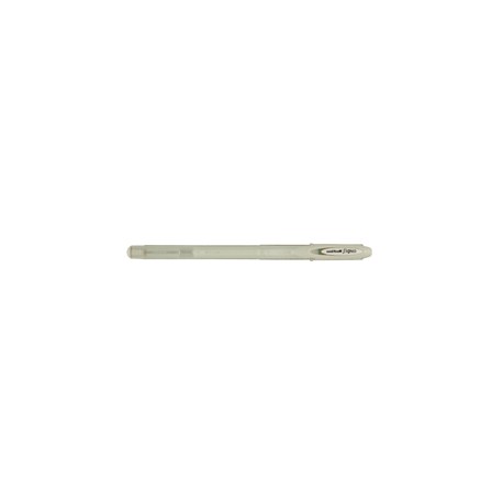 Penna aPenna a sfera gel con cappuccio Uni Ball Signo M120 - punta 0,7mm - bianco - Uni Mitsubishi