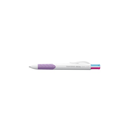 Penna a sfera a scatto multifunzione Inkjoy Quatro - punta 1,0mm - fun - Papermate
