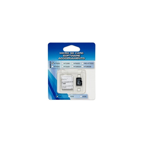 MICRO SD CARD agg. 100/200€ HT2800 per seriali da DQ150480001 a DQ150481200