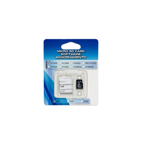 Micro SD Card - per aggiornamento 100/200€  per modello HT7000 - Iternet