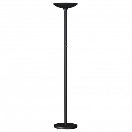 Lampada da terra Varialux - a led - base diametro 34 cm - H 180 cm - 23 W - nero - Unilux