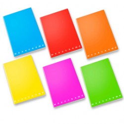 Maxiquaderno Monocromo Fluo - A4 -  4mm - 42 fogli - 80gr - Pigna