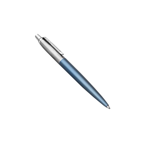 Penna sfera Jotter Core - punta M - fusto blu ghiaccio - Parker