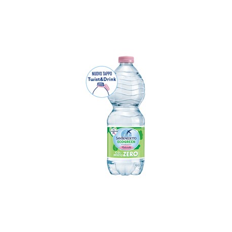 Acqua naturale - PET - bottiglia da 500 ml - San Benedetto