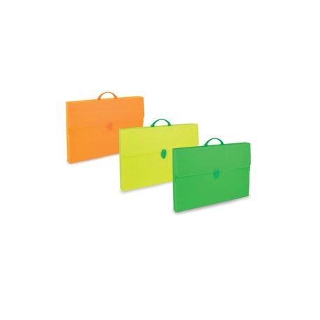 Valigetta Polionda Fluo -36,5x56,5cm - dorso 5,5cm - colori assortiti - Favorit